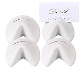 Boston Warehouse New East Fortune Cookie Place Card Holder Set, Set of 4