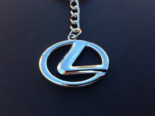 Lexus 3d Logo Crome Keychain