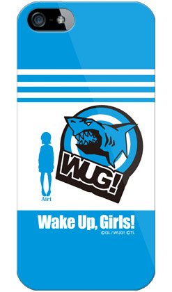 [iPhone 5s/au専用] WUG スマートフォンケース Wake Up, Girls！ ウェイクアップガールズシリーズ 林田 藍里 （はやしだ あいり） Hayashida Airi （アニマルアイコン） （ソフトTPUクリア） 【光沢なし】 AAPI5S-TPCL-711-S384