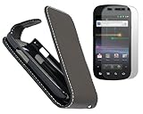 iTALKonline BLACK FlipMatic Easy Clip On Vertical Cover Pouch Case with 3 L ....