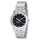 Gucci Men`s YA055213 G Class Black Dial with Diamonds Watch