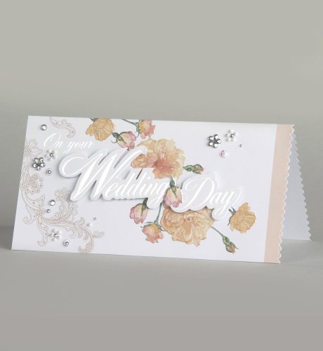 Lily's Wedding Floral Card