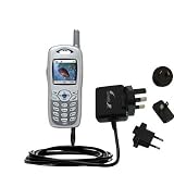 International Wall / AC Charger for the Audiovox CDM 8450 - Gomadic Brand w/ TipExchange Technology