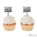 Class of 2016 Cupcake Food/Appetizer Picks for Graduation Party - 72 pc