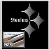 Pittsburgh Steelers Large Chrome Vinyl Decal