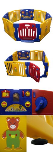 Baby Kids Playpen 8 Panel Play Center Safety Yard Pen (Jbw-8 Model)