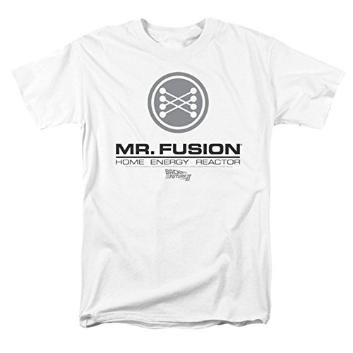 Back To The Future Ii Mr. Fusion Logo Short Sleeve Mens Shirt