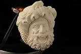 41GSxSyk5kL. SL160  Meerschaum Pipe   BACCHUS from Master Carver I. Baglan Tobacco Smoking Pipe Hand Made from the Finest Block Meerschaum