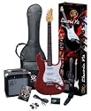 Electric Guitar Package w/ Guitar Strap and Instructional DVD SX RST CAR w/GA1065