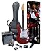Electric Guitar Package w/ Guitar, Amp, Strap and Instructional DVD SX RST CAR w/GA1065