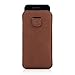 Snugg iPhone 6 / 6s Plus Case - Leather Pouch with (Distressed Brown) for Apple iPhone 6 / 6s Plus