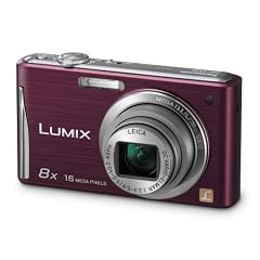 Panasonic Lumix DMC-FS35EG-V Digitalkamera (16 Megapixel, 8-fach opt. Zoom, 6,7 cm (2,7 Zoll) Display, bildstabilisiert) aubergine