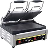 Buffalo Contact Grill Double Ribbed/Flat Plates - high quality and heavy duty kitchen appliances  from Buffalo