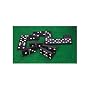Pressman Giant Garden Black and White Dominoes