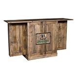 Remington Rustic Weathered Grey Finish Bar (17292)
