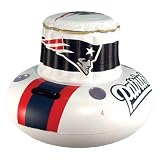 New England Patriots NFL Inflatable 32 Quart Floating Cooler