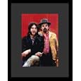 Grateful Dead (Jerry Garcia & Ron "Pigpen" McKernan) Music Framed & Matted Poster Print - 16" X 20"