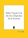 Book What Prayer Can Do For Churches And Nations