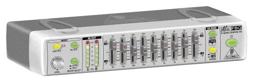 9 バンドグラフィックイコライザーBEHRINGER FBQ800