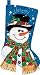 Dimensions Sequined Snowman Stocking Felt Applique Kit