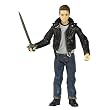 Indiana Jones Movie Series Kingdom of the Crystal Skull 4 Inch Tall Action Figure - Mutt Williams in T-Shirt and Leather Jacket with Fencing Sword and Hidden Relic Accessories