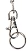 Women's Simple White Strong Beaded Lanyard, for ID Badge Card Holder Teacher Cruise Keys Keychain Phone