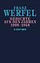 Franz Werfel. Gesammelte Werke in Einzelb�nden - Gebundene Ausgabe: Gedichte aus den Jahren 1908 - 1945