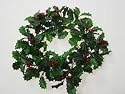 MINI HOLLY WREATH*************11'' DIA.