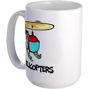 I Love Helicopter Large Mug Large Mug By Cafepress