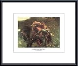 La Belle Dame, Framed Art Print by SirFrank Dicksee