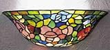 14 Inch W Tiffany Rosebush Wall Sconce Wall Sconces