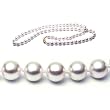 AAA Quality 22 Inch Round 6.5-7mm White Akoya SaltWater Cultured Pearl Necklace