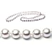 AAA Quality 22 Inch Round 6.5-7mm White Akoya SaltWater Cultured Pearl Necklace