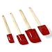 Silicone 4-pc. Spatula Set - Red