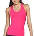Hybrid & Company Women's Long Athletic Racerback Compression Tank Top Shirt