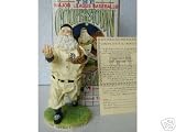 Detroit Tigers 1907 MLB Cooperstown Santa Figurine