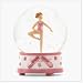 Laura Ashley Ballerina Waterglobe