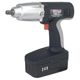 Cutting-Edge Sealey 24v Cordless Impact Wrench 1/2" Square Drive 325lb.Ft + 1 Battery including Safety User Guide