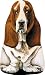 Bassett Hound Puppy Dog Door Stop Doorstop