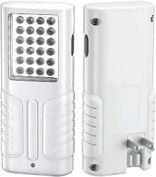 Durofix RL435 Li-Ion 4V Plug-in Power Outage LED Light, 2-Pack