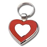 Pet ID Tag - Heart Shape - Custom engraved cat and dog tags. Jewelry that ensures pet safety. Available in 10 colors and 2 sizes.