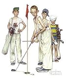 Missed, Art Poster by Norman Rockwell