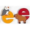 The Toy Workshop Wooden Letter Lower Case E