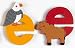 The Toy Workshop Wooden Letter Lower Case E