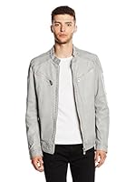 Bruno Banani Cazadora Piel (Gris)