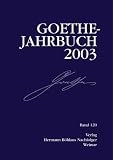Produkt-Bild: Goethe-Jahrbuch 2003