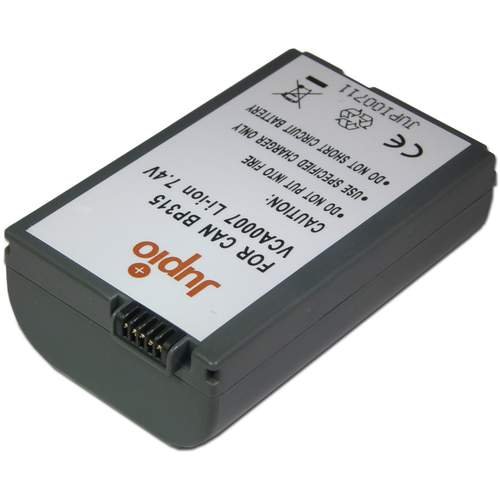 Jupio Camcorder-Akku (Canon BP-315), 1500mAh Preisvergleich