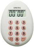 DRETEC 玉子型デジタルタイマーT-103WTの画像
