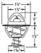 Gates 33708 180f/82c Thermostat