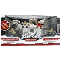Star Wars Galactic Heroes Millennium Falcon with 4 Figures Return of the Jedi Episode VI
